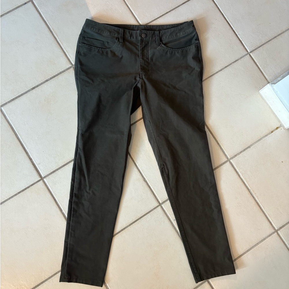 Lululemon Slim ABC Pants- Dark Olive